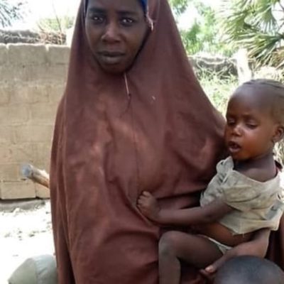 Lydia Simon foi resgatada após ser sequestrada pelo Boko Haram há 10 anos