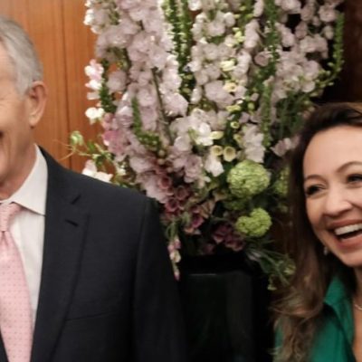 Tony Blair e Karim Miskulin