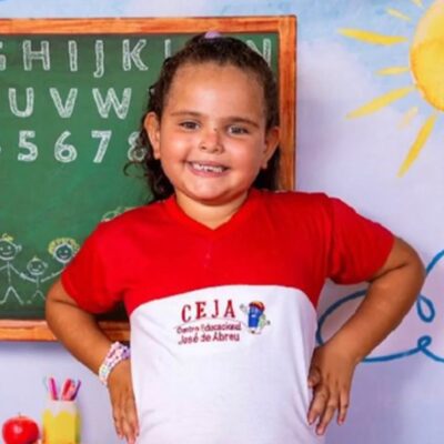 Melissa Maria, de 6 anos, morreu atingida por um tiro na cabeça na Rodovia Fernão Dias, em MG