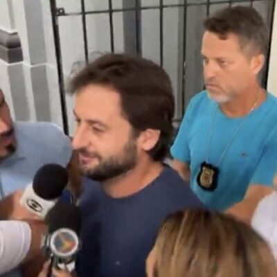 Na delegacia, Carvalheira disse aos jornalistas que é inocente
