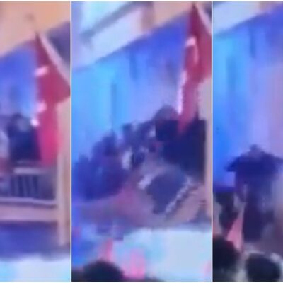 Político turco morre após varanda cair durante festa por eleição na Turquia