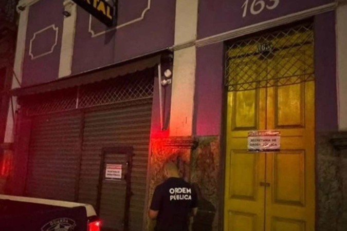 O local permanecerá fechado até que as denúncias seja investigadas para a identificação dos suspeitos -  (crédito: Divulgação/Secretaria de Ordem Pública do Rio de Janeiro)