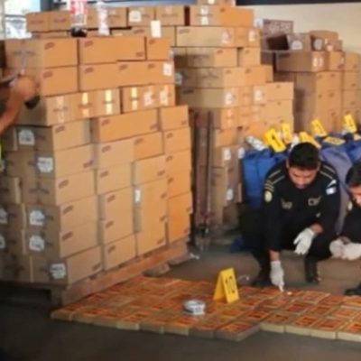 Drogas apreendidas na Guatemala: cartéis internacionais usam a América Central como ponte para o tráfico para México e Estados Unidos