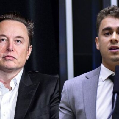 Elon Musk e Nikolas Ferreira