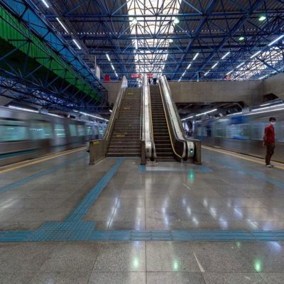 Mais de três milhões de pessoas passam pelo metrô de São Paulo por dia