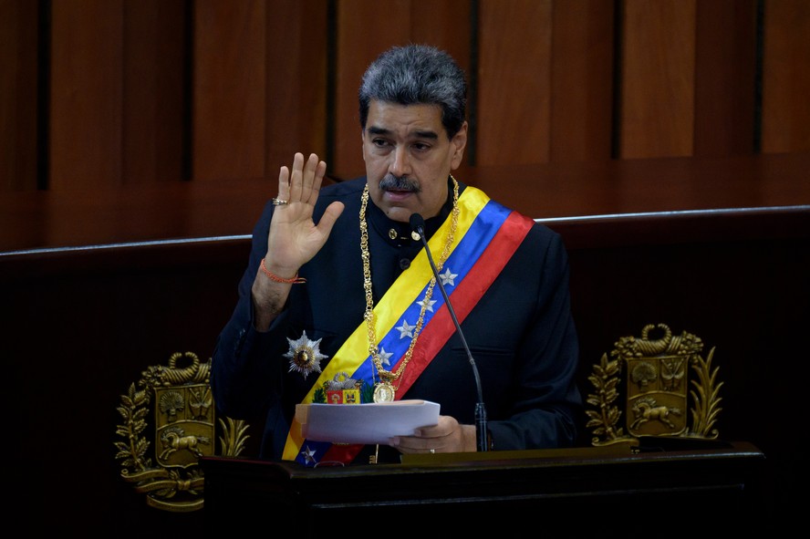 Nicolás Maduro, durante evento na Suprema Corte, em Caracas
