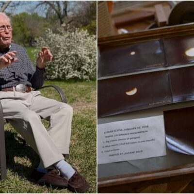 Americano de 105 anos assiste a seu 13° eclipse e aconselha