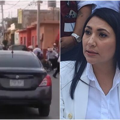 Gisela Gaytán foi morta enquanto fazia uma passeata pelas ruas de San Miguel Octopan