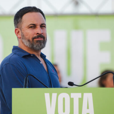 Santiago Abascal, líder do Vox