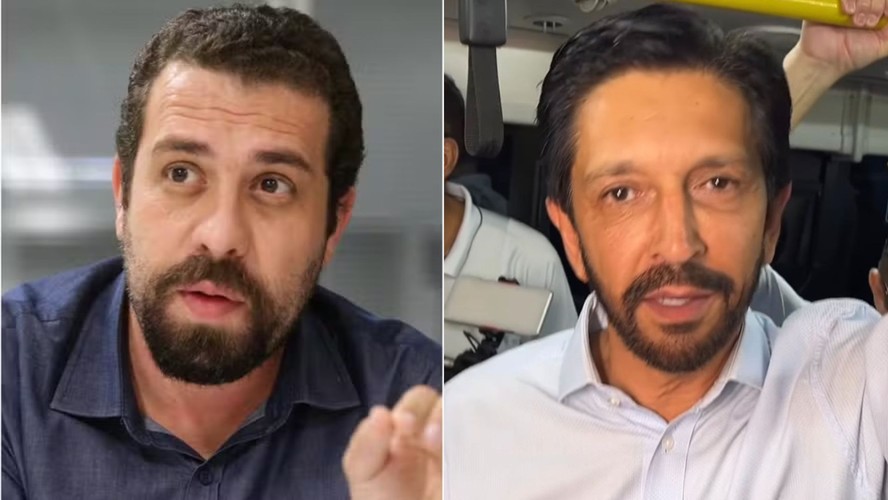 Boulos e Nunes: disputa pela prefeitura paulistana