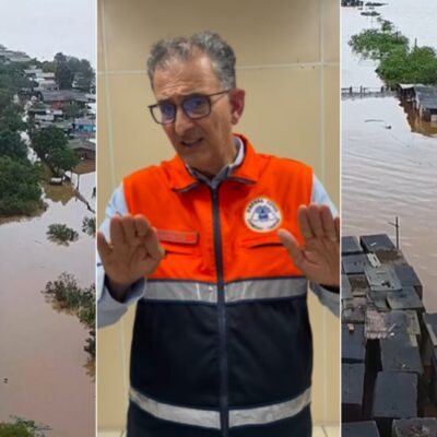 Prefeito de Canoas, Jairo Jorge (PT), fala sobre cenário de destruição na cidade em razão das chuvas