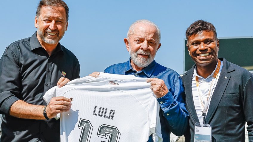 Lula no Corinthians