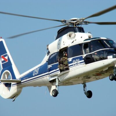 Helicóptero será usado no resgate de pessoas atingidas pelas inundações em cidades gaúchas