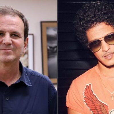 Eduardo Paes disse que Bruno Mars tocará no Rio de Janeiro “na data certa”