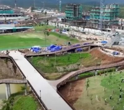 Imagens mostram a construção da nova capital da Indonésia