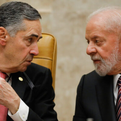 Lula e Roberto Barroso