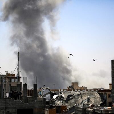 Bombardeio israelense em Rafah