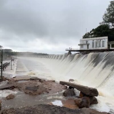 Moradores do entorno da Barragem do Salto são alertados para evacuar a região imediatamente