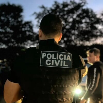 Operação policial prendeu homem suspeito de estuprar a própria filha — Foto: Polícia Civil/Divulgação