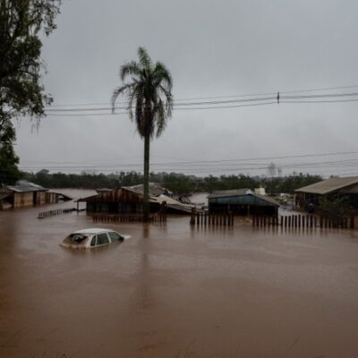 El Dourado do Sul: cidade do RS está debaixo d'água por conta das chuvas