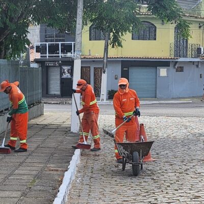 Limpeza garis em Natal RN — Foto: Divulgação/Urbana/Arquivo