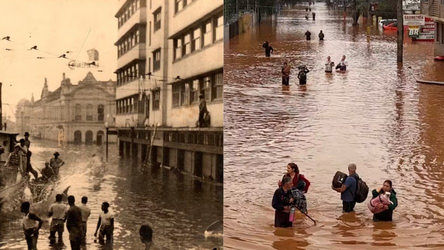 Porto Alegre passa por nova tragédia semelhante a de 1941