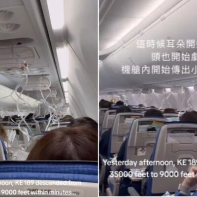 Avião despencou com destino a Taiwan