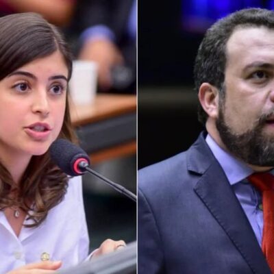 Os deputados federais Tabata Amaral e Guilherme Boulos: pré-candidatos em SP, ambos ignoraram a decisão do STF que descriminalizou a maconha, embora já tivessem comentado o tema no passado