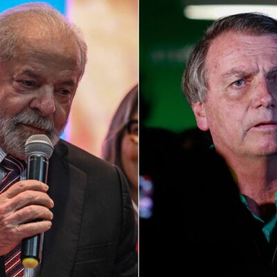 Lula e Jair Bolsonaro: em 2022, petista levou a melhor sobre ex-presidente na cidade de São Paulo