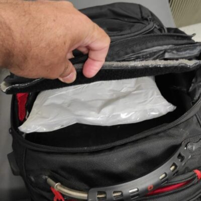Polícia Federal prende passageiro no aeroporto de Natal com mais de 4 kg de cocaína — Foto: Cedida