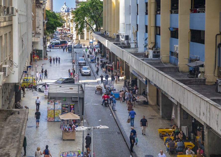 Rua São José, no Centro do Rio