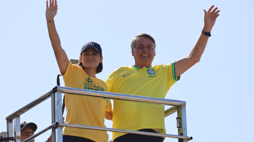 Jair e Michelle Bolsonaro