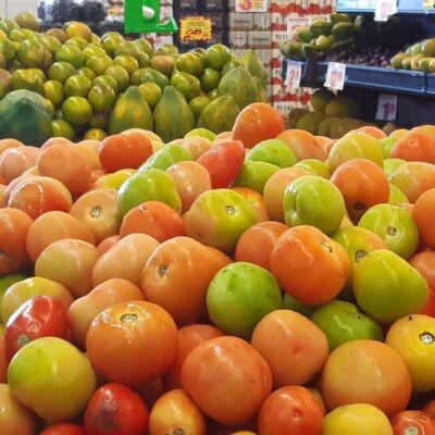 Preço do tomate subiu 5,7% em Natal — Foto: Sérgio Henrique Santos/Inter TV Cabugi