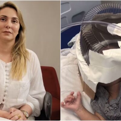 Ellenn Salviano, médica que improvisou respirador com forma de bolo em bebê de 3 meses no RN — Foto: Igor Jácome/g1