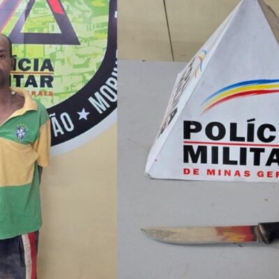 Homem mata irmão em situação de rua a facadas durante discussão em Minas Gerais