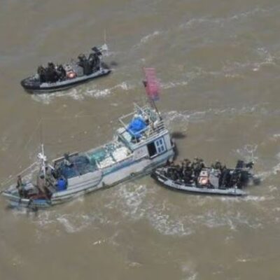 Operação de combate à pesca ilegal foi realizada entre 5 e 16 de junho pelas autoridades francesas ao largo da costa da Guiana