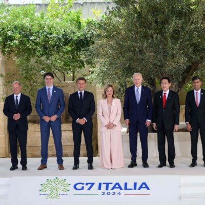 Líderes do G7 reunidos para cúpula na Itália