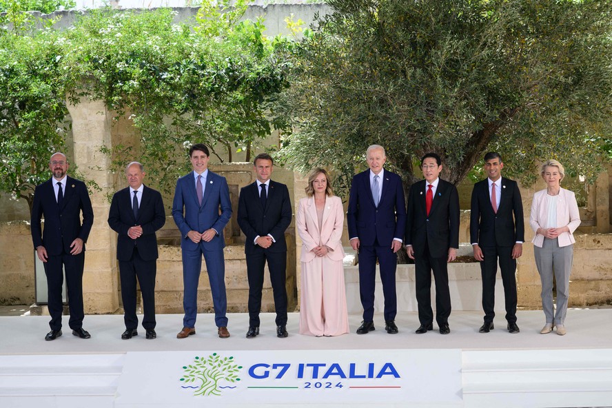 Líderes do G7 reunidos para cúpula na Itália