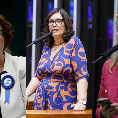 Carla Zambelli, Bia Kicis e Julia Zanatta estão entre as deputadas favoráveis ao PL