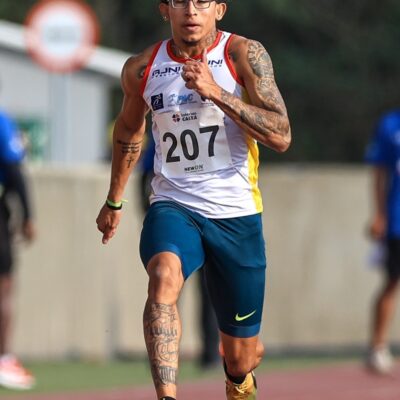 Hygor Gabriel Soares faz história ao garantir medalha de prata no Troféu Brasil de Atletismo — Foto: Wagner Carmo/CBAt