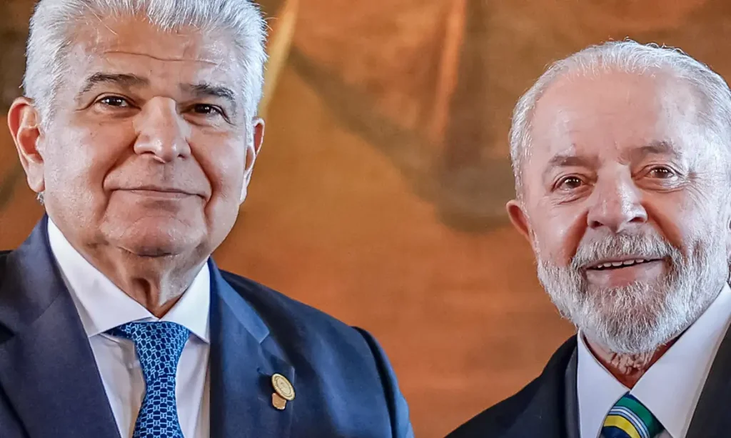 Assunção - Paraguai.05/12/2024 - Presidente da República, Luiz Inácio Lula da Silva, durante encontro com o Presidente da República do Panamá, José Raúl Mulino, no Palácio de Córtez. Assunção - Paraguai.
Foto: Ricardo Stuckert / PR