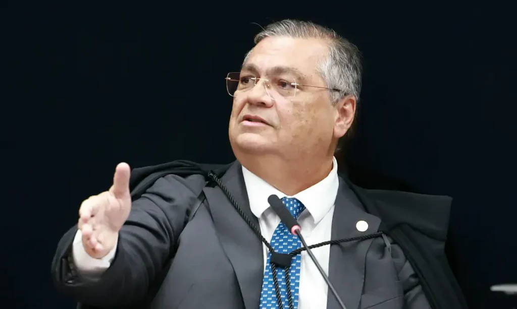Brasília (DF) 09/09/2025 - O ministro Flávio Dino durante sessão da Primeira Turma do  Supremo Tribunal Federal (STF) que retoma o julgamento dos réus do Núcleo 1 da trama golpista. Foto: Luiz Silveira/STF