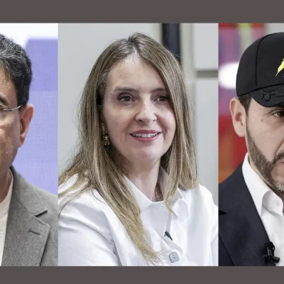 Brasília (DF), 29/05/2026 – Ivan Cepeda, filósofo de esquerda, defensor dos direitos humanos e aliado do atual presidente Gustavo Petro; Paloma Valência, senadora da direita mais tradicional da Colômbia, aliada do ex-presidente Álvaro Uribe; e Abelardo de La Espriella, advogado milionário admirador do Javier Milei e Donald Trump, que nunca se candidatou..
Fotos: Reuters/Proibida reprodução