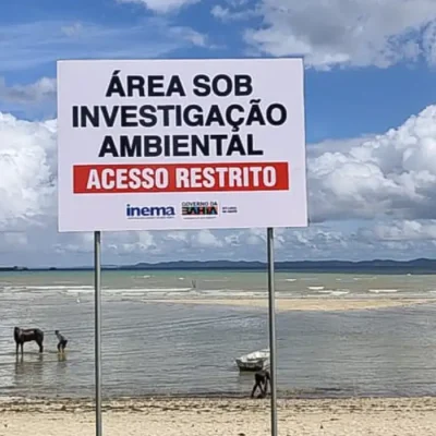 São Tomé - 2905/2026 – contaminação na comunidade de São Tomé do Paripe, em Salvador (BA). Foto: Jocivaldo Nascimento.