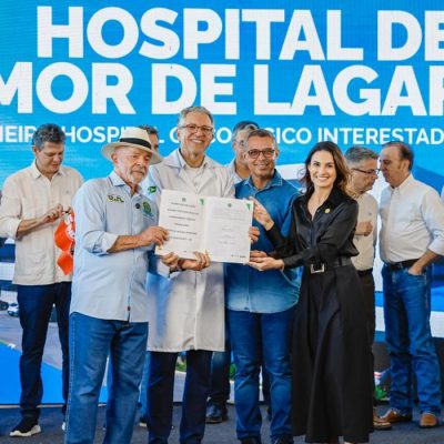 29.05.2026 - Presidente da República, Luiz Inácio Lula da Silva, durante Anúncios relacionados à área da saúde, no Hospital do Amor, em Lagarto/SE.

Foto: Ricardo Stuckert / PR