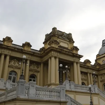 Fachada do palácio da guanabara no Rio de Janeiro