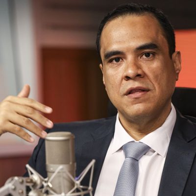 Brasília (DF), 05/05/2026 - O ministro do Turismo, Gustavo Feliciano, dá entrevista ao programa Bom Dia, Ministro. Foto: Marcelo Camargo/Agência Brasil