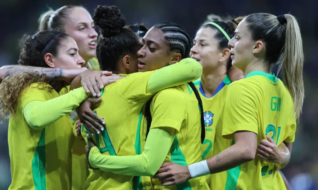 seleção feminina, futebol, amistoso Brasil x Japão 2025