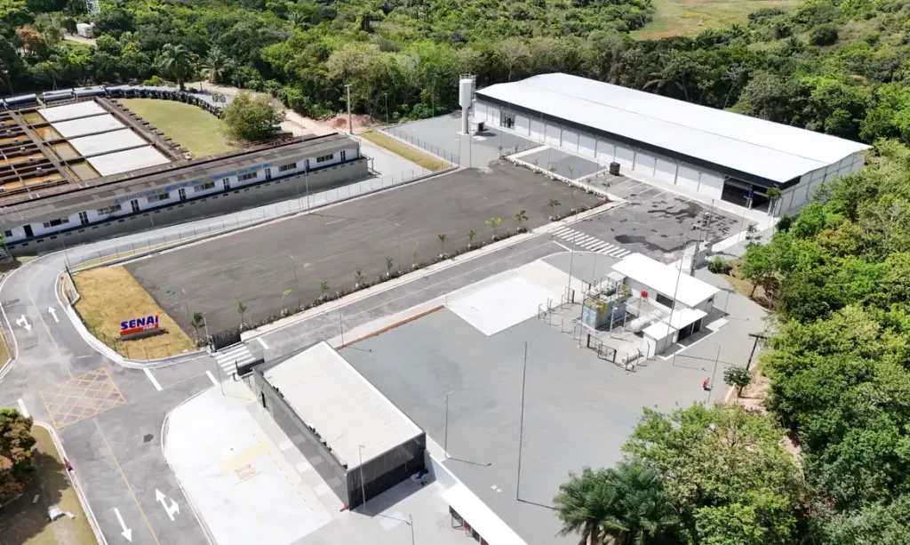 Ipojuca (PE), 15/06/2026 - FOTO DE ARQUIVO - Vista aérea do Senai em Ipojuca. Brasil vai desenvolver sensor que será obrigatório para carros em 2029. Foto: Senai PE/Divulgação