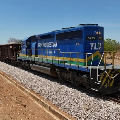 Transnordestina bate recorde de instalação de trilhos e reforça avanço de obra estratégica para o Nordeste